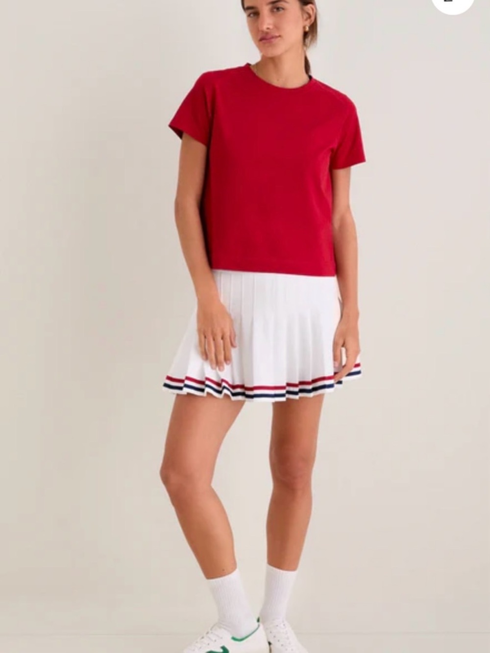 Tuckernuck Tnuck Sport Americana 15” Inch Williams Tennis Skirt Size XL